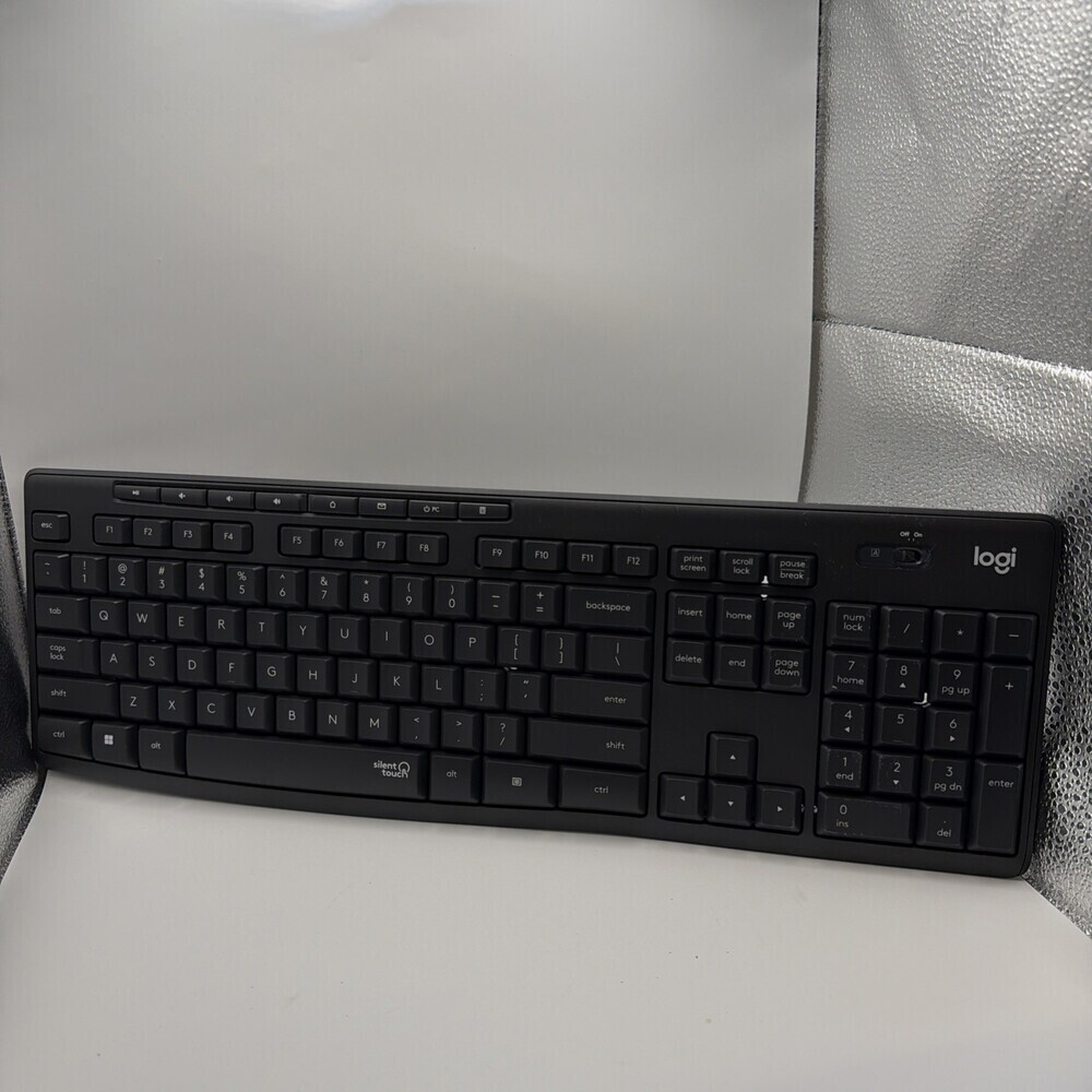 Logitech K295 + M220 Silent Touch Wireless Keyboard and Mouse Set OPEN BOX